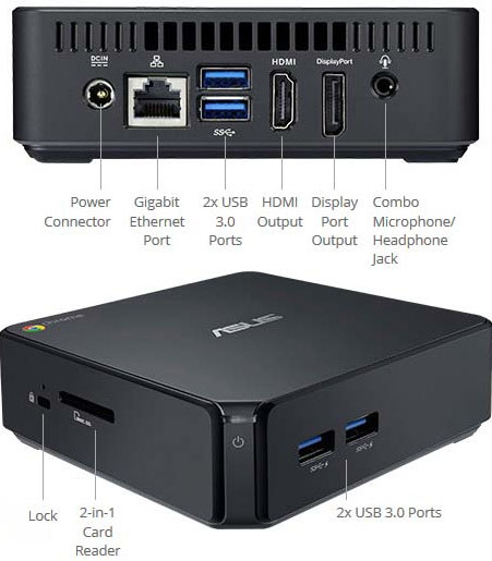ASUS      - Chromebox   Intel Core i7-4600U
