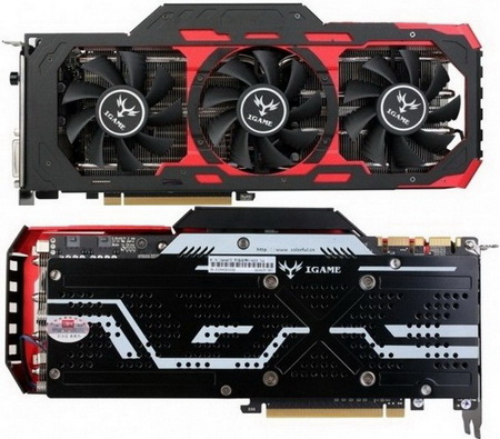 Colorful Technology           GeForce GTX 970 - iGame GeForce GTX 970 Flames Wars X TOP
