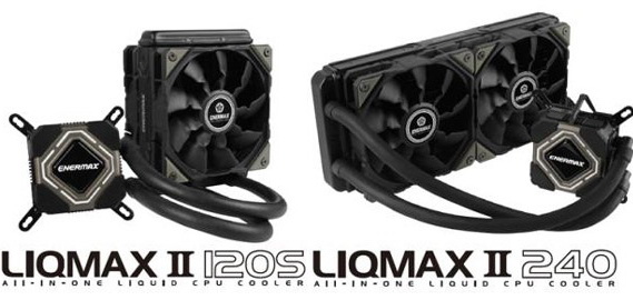 Enermax         - Liqmax II 120S  Liqmax II 240