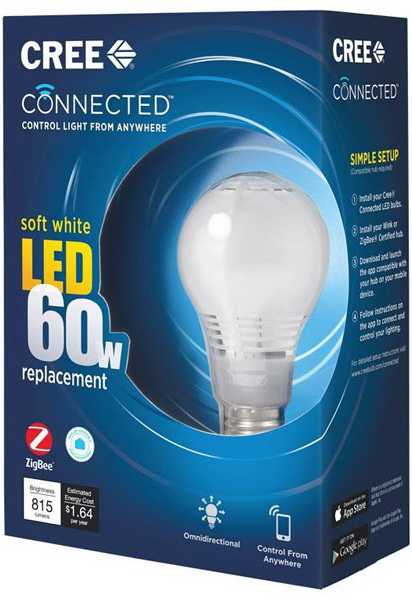 Cree   ""   Connected Cree LED Bulb Soft White