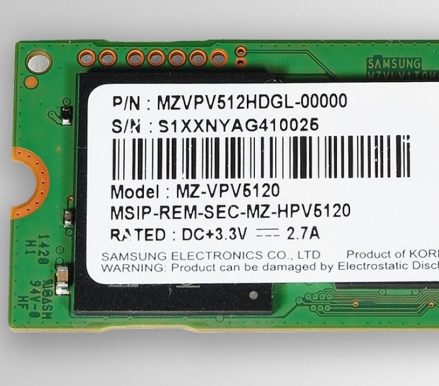 Samsung        NVMe PCIe   - M.2