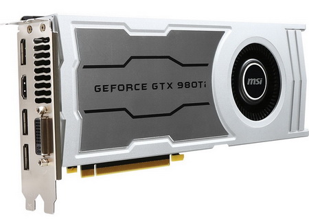 MSI          GeForce GTX 980Ti - GeForce GTX 980Ti 6GD5 V1