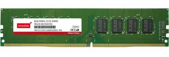Innodisk       DDR4 DIMM, DDR4 SO-DIMM  DDR4 SO-DIMM Unbuffered  ECC