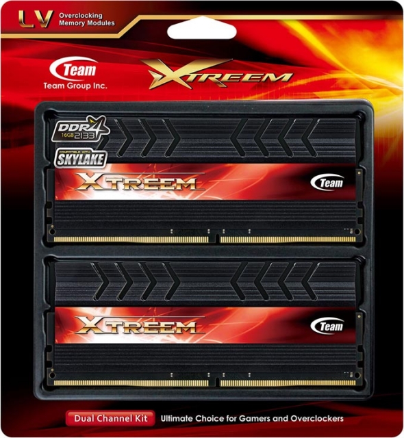 Team Group       Xtreem DDR4 - DDR4-3466  DDR4-3600