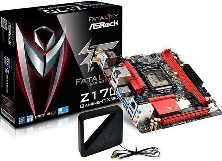 ASRock        Fatal1ty Z170 Gaming-ITX