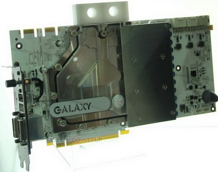 GALAXY показала на Computex 2014 свою версию графического адаптера GeForce GTX 780 Ti с водоблоком