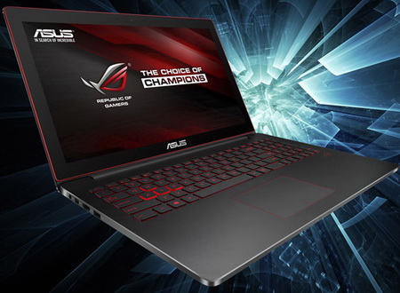 Asus, в рамках линейки ROG, планирует начать розничные продажи мощного геймерского ноутбука G501JW-F1053H