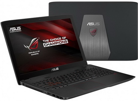 ASUS представила свой новый мощный геймерский ноутбук ROG GL552