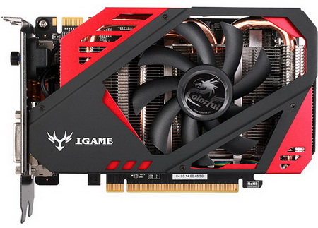 Colorful планирует выпустить укороченную версию видеокарты GeForce GTX 960 - Colorful iGame960 Ice Knight Mini