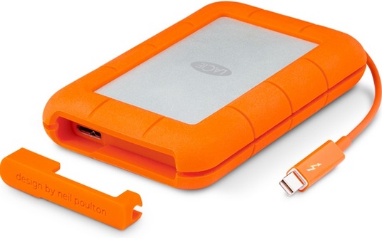 LaCie представила портативный SSD объёмом 1 Тб в защищённом корпусе