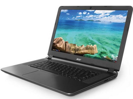 Acer планирует начать в июле месяце продажи 15.6-дюймового хромбука Chromebook 15 CB3-531