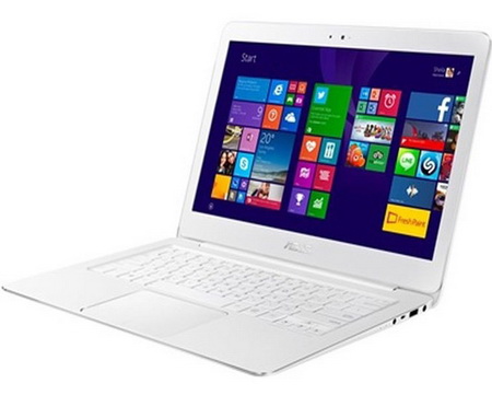Asus начала розничные продажи на рынке США новейшего 13.3-дюймового ультрабука ZenBook UX305 Crystal White