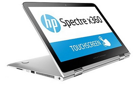 HP представила обновленную версию высококлассного 13.3-дюймового гибридного ультрабука Spectre x360