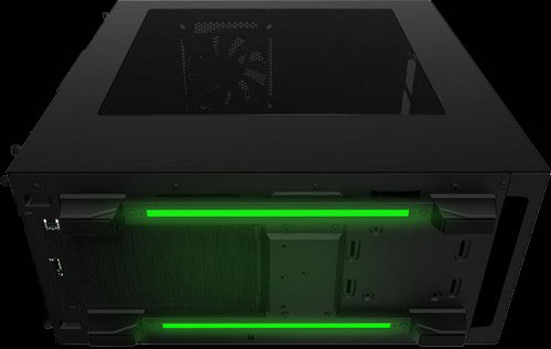 Nzxt начала продажи стильного игрового компьютерного корпуса S340 Razer Edition